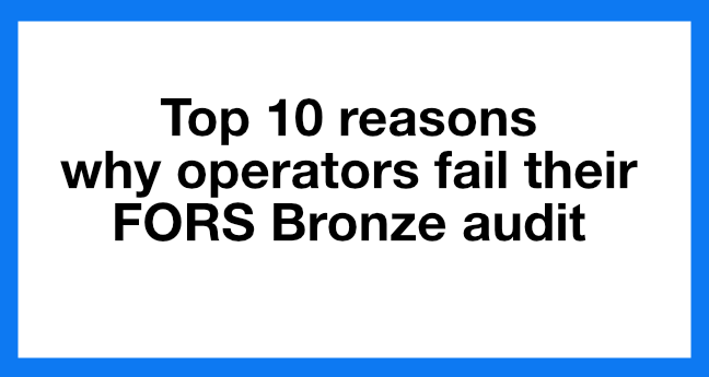 FORS Bronze audit
